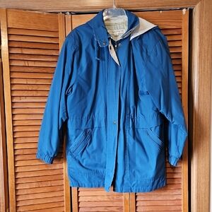 London Fog Blue Women's All Season Coat